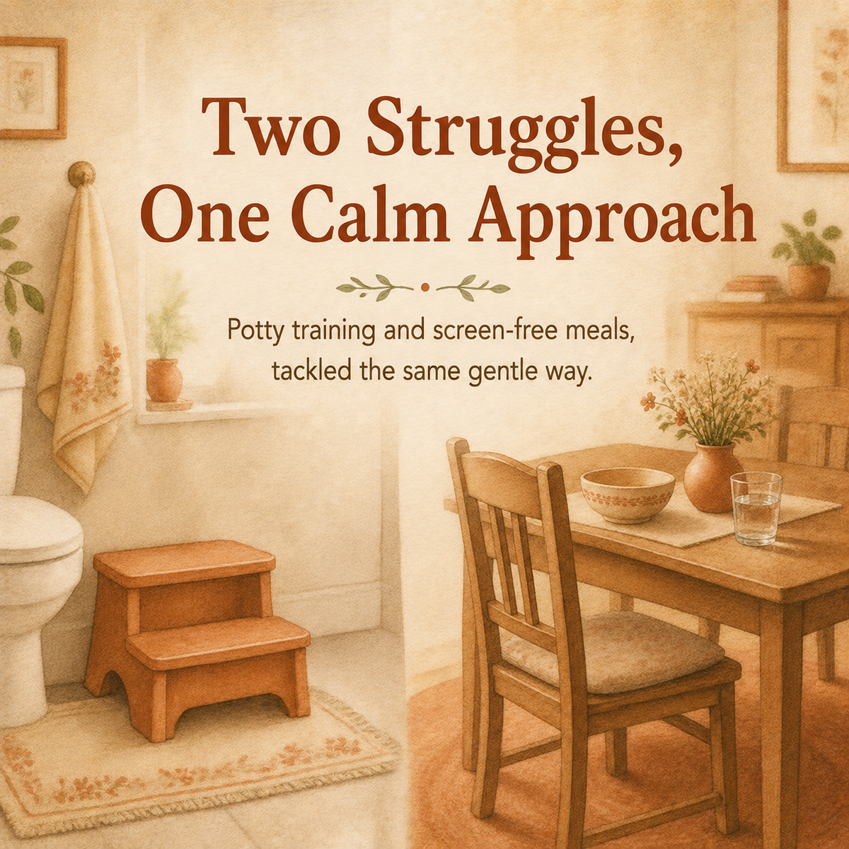 The Calm Home Reset (Diaper-Free + Screen-Free)